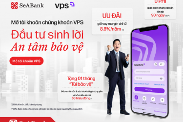 Mở tài khoản chứng khoán VPS - Đầu tư sinh lời - An tâm bảo vệ